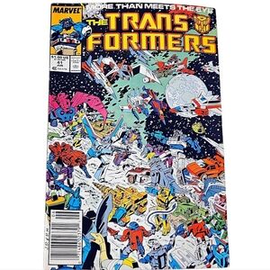 Marvel Comics Vintage 1988 Transformers More Than Meets The Eye #41 Comic Book